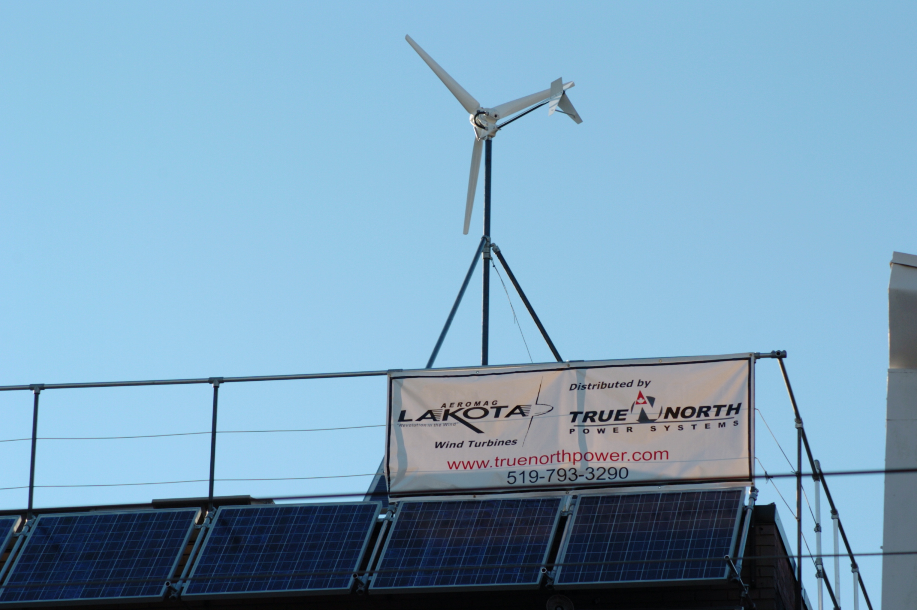 rooftop wind turbine